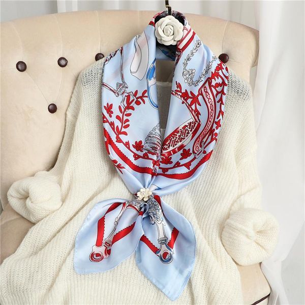 scarves fashion for women print silk satin hairband 90cmx90cm square shawl large hijab headscarfs ladies, Blue;gray
scarves fashion for women print silk satin hairband 90cmx90cm square shawl large hijab headscarfs ladies, Blue;gray
