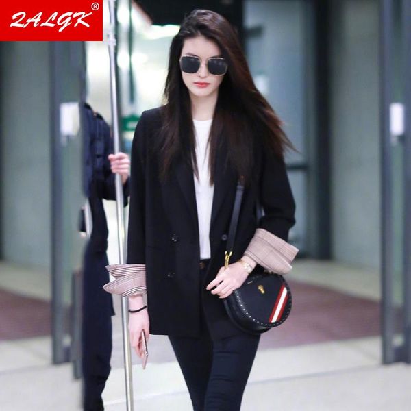 women's suits & blazers blazer jacket women fall 2021 korean version of slim casual all-match suit solid color loose mid-length tempera, White;black
women's suits & blazers blazer jacket women fall 2021 korean version of slim casual all-match suit solid color loose mid-length tempera, White;black