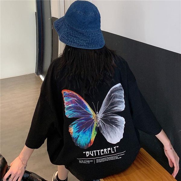 women's t-shirt japan tshirt animals butterfly printed t shirt sweety women cool kpop tee japanese dancing girls tshirts, White
women's t-shirt japan tshirt animals butterfly printed t shirt sweety women cool kpop tee japanese dancing girls tshirts, White