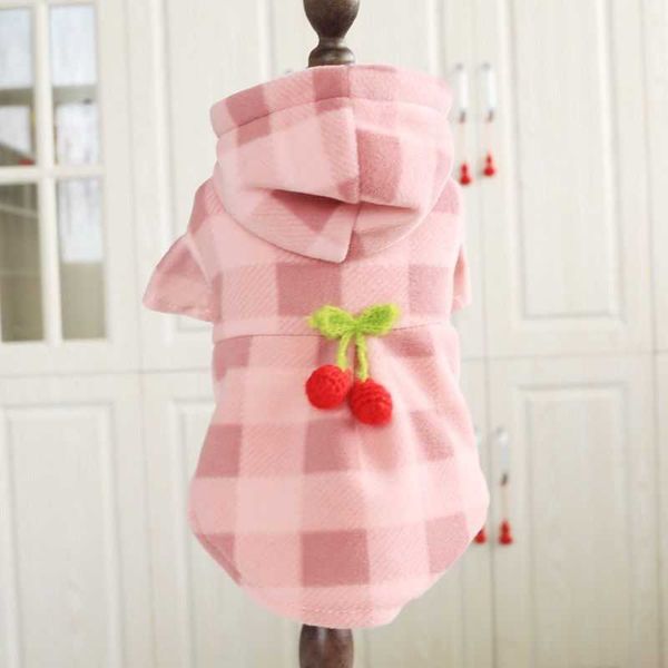 dog apparel spring/summer 2010 line of pet clothing pink check cherry coat for small dogs biped
dog apparel spring/summer 2010 line of pet clothing pink check cherry coat for small dogs biped
