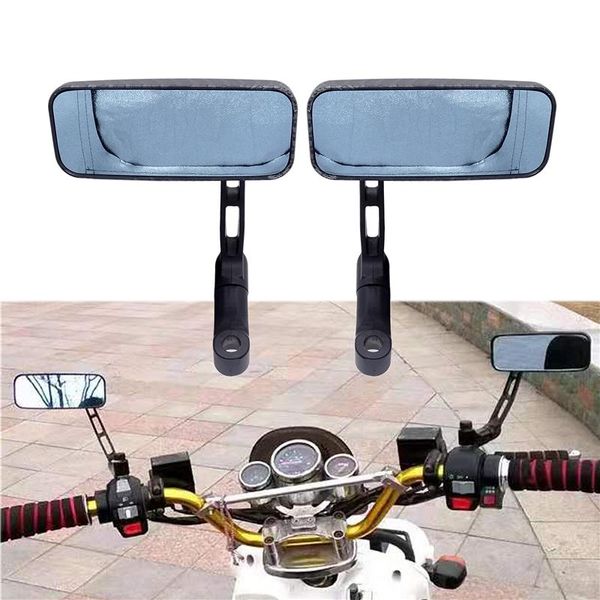 motorcycle mirrors 1 pair universal durable modified 360 rotate rectangle rear view black thread color
motorcycle mirrors 1 pair universal durable modified 360 rotate rectangle rear view black thread color