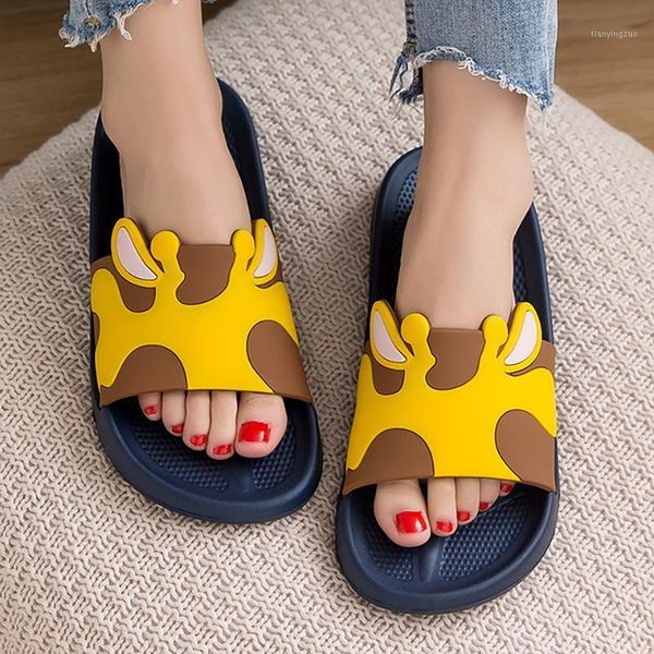 slippers women cartoon non-slip bathroom open toe house thick sole slide sandals men couple children shoes1, Black
slippers women cartoon non-slip bathroom open toe house thick sole slide sandals men couple children shoes1, Black