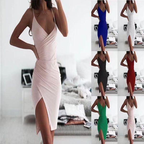 casual dresses summer european and american sling bag hip nightclub dress, Black;gray
casual dresses summer european and american sling bag hip nightclub dress, Black;gray