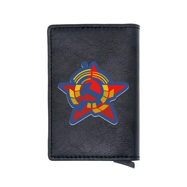 card holders classic cccp soviet communism digital printing leather multifunction short wallet men women holder purse, Brown;gray
card holders classic cccp soviet communism digital printing leather multifunction short wallet men women holder purse, Brown;gray