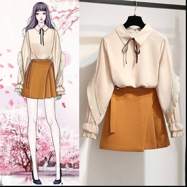 summer clothes autumn korean women dress sweet two piece sets ruffles blouse mini skirt suits femme fashion slim outfit, White
summer clothes autumn korean women dress sweet two piece sets ruffles blouse mini skirt suits femme fashion slim outfit, White