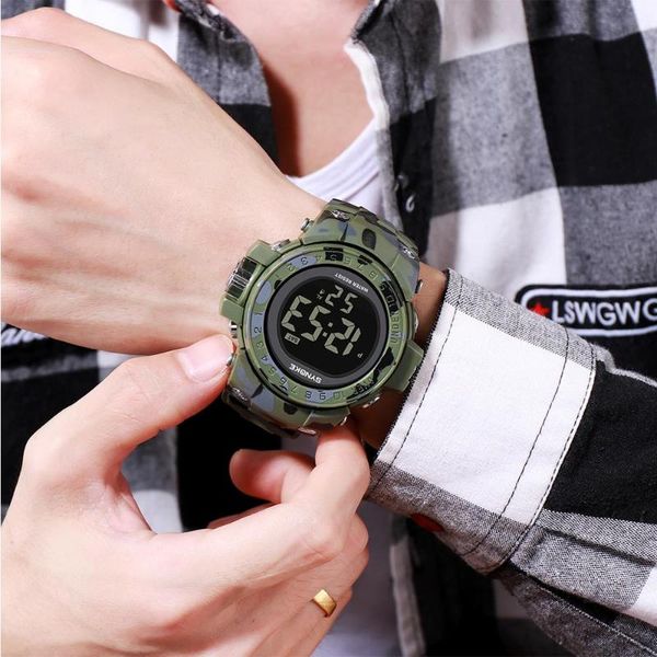 wristwatches synoke men watches outdoor sports watch brand waterproof military luminous alarm clock relogio masculino digital, Slivery;brown
wristwatches synoke men watches outdoor sports watch brand waterproof military luminous alarm clock relogio masculino digital, Slivery;brown