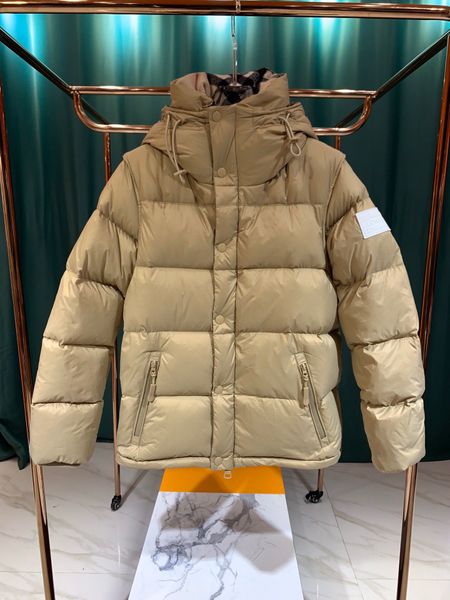 detachable winter jacket parka men women classic casual down coats mens stylist outdoor warm coat outwear, Black
detachable winter jacket parka men women classic casual down coats mens stylist outdoor warm coat outwear, Black