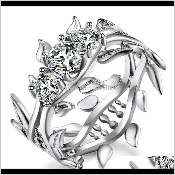 band drop delivery 2021 selling flower zircon rings couple diamond ring jewelry fashion supply tonsk, Silver
band drop delivery 2021 selling flower zircon rings couple diamond ring jewelry fashion supply tonsk, Silver