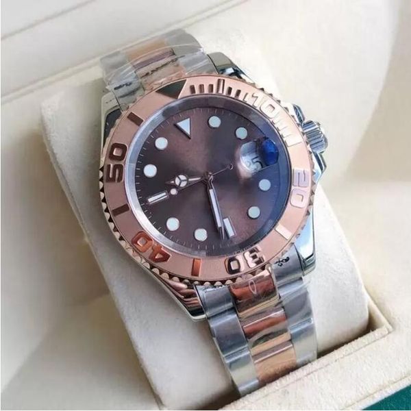 men watch stainless steel watch diameter 40mm 2183 movement folding buckle automatic mechanical men's sports watches wristwatches, Slivery;brown
men watch stainless steel watch diameter 40mm 2183 movement folding buckle automatic mechanical men's sports watches wristwatches, Slivery;brown