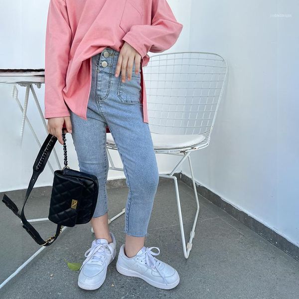 to 14 years kids and teenage girls denim pencil pants 2021 spring children slim jeans cotton, #94351, Blue
to 14 years kids and teenage girls denim pencil pants 2021 spring children slim jeans cotton, #94351, Blue