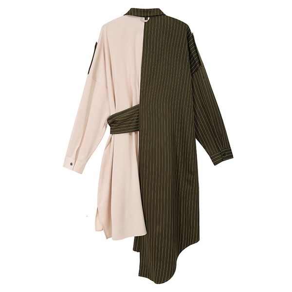 striped green female molasses divide big dress lape long sleeve fashion adjustment spring tide 2021, Black;gray
striped green female molasses divide big dress lape long sleeve fashion adjustment spring tide 2021, Black;gray