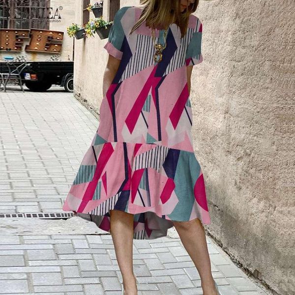 casual dresses zanzea cotton midi dress womens 2021 summer elegant vestido lady fashion floral print robe short sleeves ruffle, Black;gray
casual dresses zanzea cotton midi dress womens 2021 summer elegant vestido lady fashion floral print robe short sleeves ruffle, Black;gray