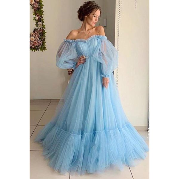 casual dresses fashion gauze fairy dress women slash-neck puff long sleeve maxi wedding evening party robe femme vestidos, Black;gray
casual dresses fashion gauze fairy dress women slash-neck puff long sleeve maxi wedding evening party robe femme vestidos, Black;gray