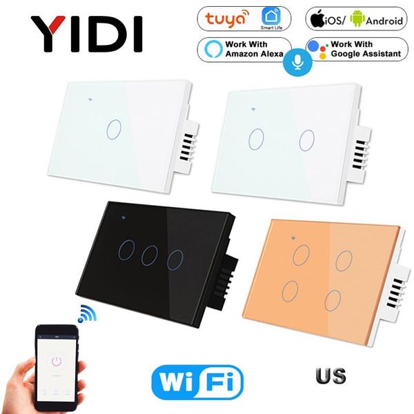 smart home control us wifi touch switch 1 2 3 4 gang wall light wireless remote 220v way tuya alexa google
smart home control us wifi touch switch 1 2 3 4 gang wall light wireless remote 220v way tuya alexa google