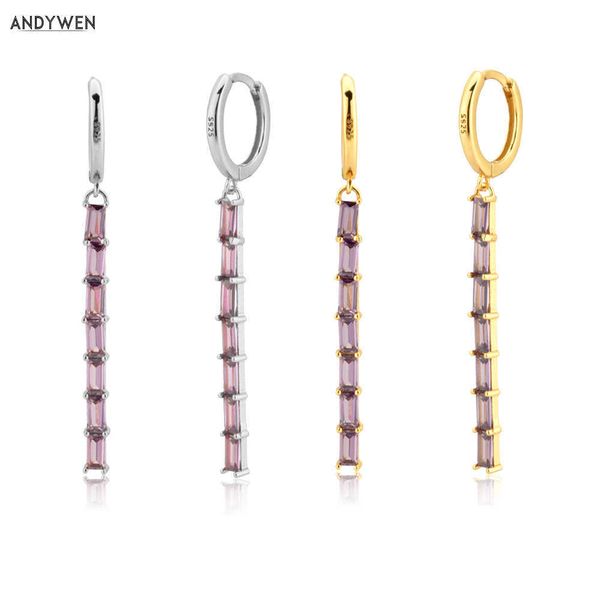 andywen 925 sterling silver white zircon line long chain circle piercing drop earring crystal luxury women wedding jewelry 210608
andywen 925 sterling silver white zircon line long chain circle piercing drop earring crystal luxury women wedding jewelry 210608