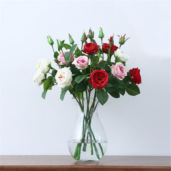 decorative flowers & wreaths artificial rose garden birthday party decoration flower bouquet for home wedding fake
decorative flowers & wreaths artificial rose garden birthday party decoration flower bouquet for home wedding fake