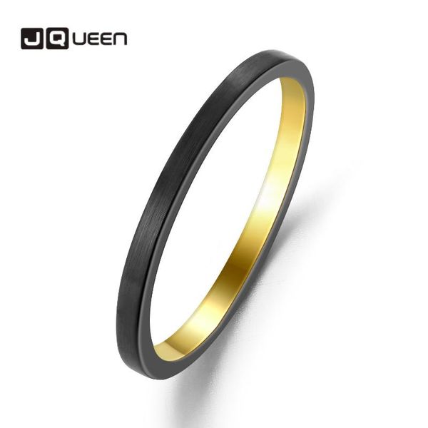 wedding rings jqueen women's ring with 2-wide black inner gold frosted tungsten steel carbide, Slivery;golden
wedding rings jqueen women's ring with 2-wide black inner gold frosted tungsten steel carbide, Slivery;golden