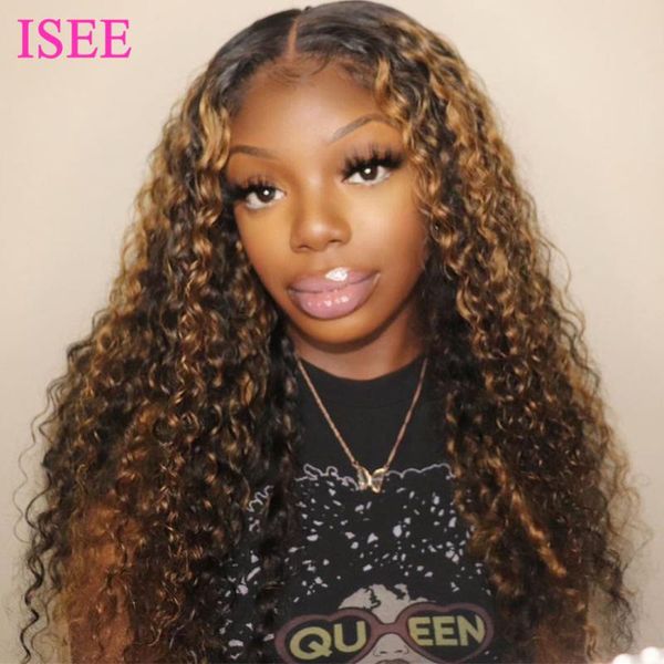 lace wigs isee hair brazilian water wave 4/27 highlight 4x4 ombre colored closure wig for women human, Black;brown
lace wigs isee hair brazilian water wave 4/27 highlight 4x4 ombre colored closure wig for women human, Black;brown