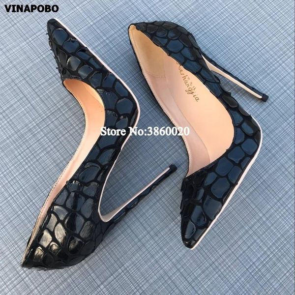 women shoes stiletto 12cm high heels pumps snake printing leather pointed toe black ladies party wedding woman dress
women shoes stiletto 12cm high heels pumps snake printing leather pointed toe black ladies party wedding woman dress