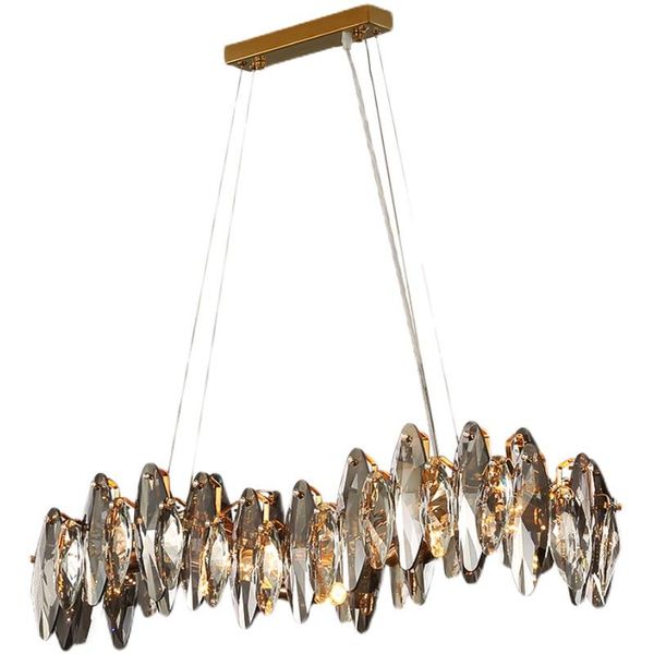 pendant lamps light luxury crystal chandelier, modern minimalist atmosphere creative restaurant bar led chandelier
pendant lamps light luxury crystal chandelier, modern minimalist atmosphere creative restaurant bar led chandelier