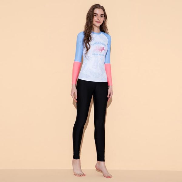 surf rashguard long sleeve swimwear women swimsuit rash guard swim suit bathing beach wear bodysuit monokini one-piece suits
surf rashguard long sleeve swimwear women swimsuit rash guard swim suit bathing beach wear bodysuit monokini one-piece suits