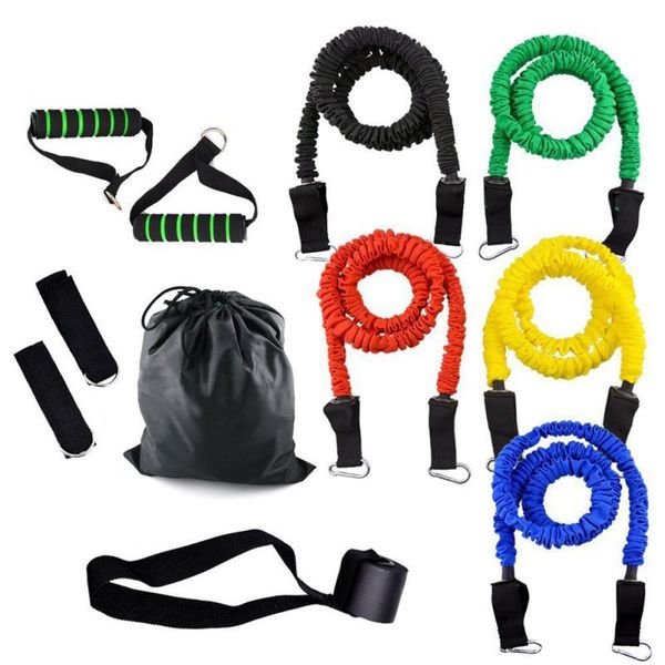 set tube resistance bands 125 lb with protective nylon sleeves fitness elastic for home training workout equipment
set tube resistance bands 125 lb with protective nylon sleeves fitness elastic for home training workout equipment