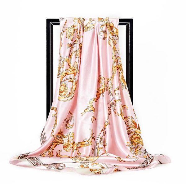 scarves fashion scarf women's elegant celebrity plant flower printing silk female square headdress gifts for ladies, Blue;gray
scarves fashion scarf women's elegant celebrity plant flower printing silk female square headdress gifts for ladies, Blue;gray