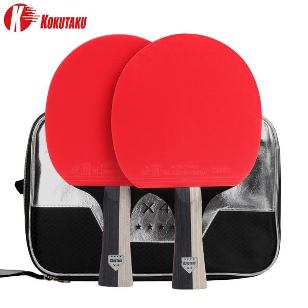 four-star two-piece table tennis racket high elastic rubber attack faster pong rackets sweat absorption and skid resistance raquets
four-star two-piece table tennis racket high elastic rubber attack faster pong rackets sweat absorption and skid resistance raquets