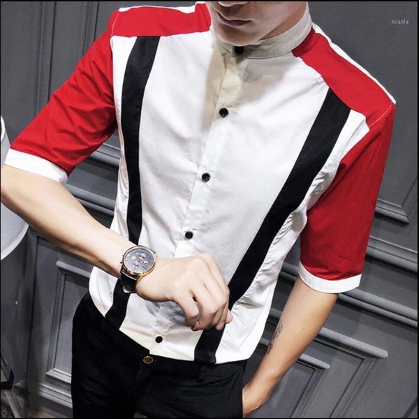 3xl nightclub dj geometry color block patchwork decoration shirts singer men clothing personality tide half sleeve shirt men's casual, White;black
3xl nightclub dj geometry color block patchwork decoration shirts singer men clothing personality tide half sleeve shirt men's casual, White;black