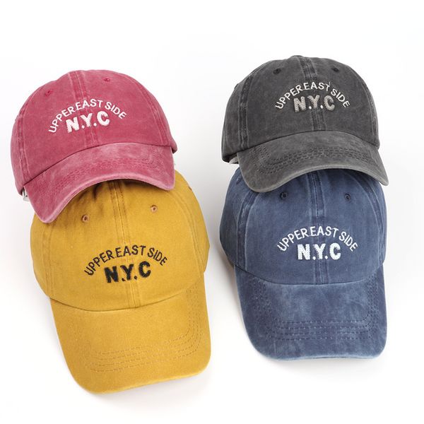 cowboy washed cotton soft baseball hat men's and women's version nyc casual couple cap, Yellow
cowboy washed cotton soft baseball hat men's and women's version nyc casual couple cap, Yellow