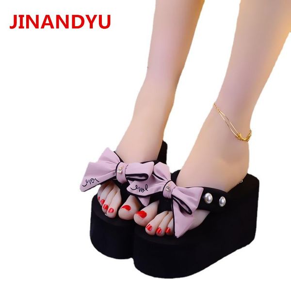 slippers flips flops latest for ladies fashion platform sandal femme bowknot high heels comfortable beach wedge flip women, Black
slippers flips flops latest for ladies fashion platform sandal femme bowknot high heels comfortable beach wedge flip women, Black