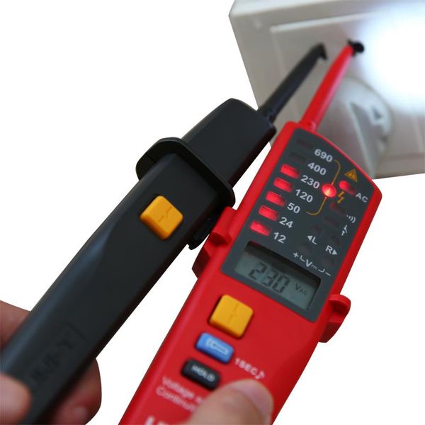 voltage meters uni-t ut18c 0~690v ac dc testers lcd display auto range ip65 waterproof meter no power test function
voltage meters uni-t ut18c 0~690v ac dc testers lcd display auto range ip65 waterproof meter no power test function