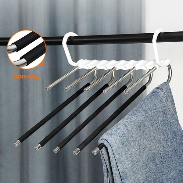 hangers & racks multifunctional hanger for clothes storage non-slip closet organizer adjustable pants tie shelf wardrobe trouser
hangers & racks multifunctional hanger for clothes storage non-slip closet organizer adjustable pants tie shelf wardrobe trouser