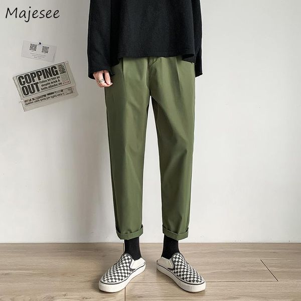 men's pants men casual solid loose harem trousers ankle length spring autumn all-match bottoms streetwear korean style fashion simple, Black
men's pants men casual solid loose harem trousers ankle length spring autumn all-match bottoms streetwear korean style fashion simple, Black