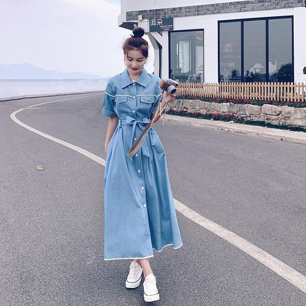 casual dresses yocalor french women long dress retro 2021 summer short sleeve polo collar single breasted empire a-line sashes wai, Black;gray
casual dresses yocalor french women long dress retro 2021 summer short sleeve polo collar single breasted empire a-line sashes wai, Black;gray