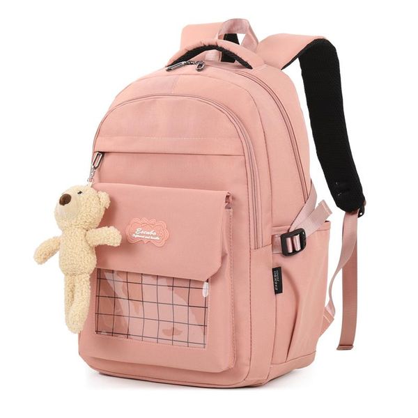 backpack waterproof nylon school outdoor large capacity black travel for boy loveliness girl pink
backpack waterproof nylon school outdoor large capacity black travel for boy loveliness girl pink