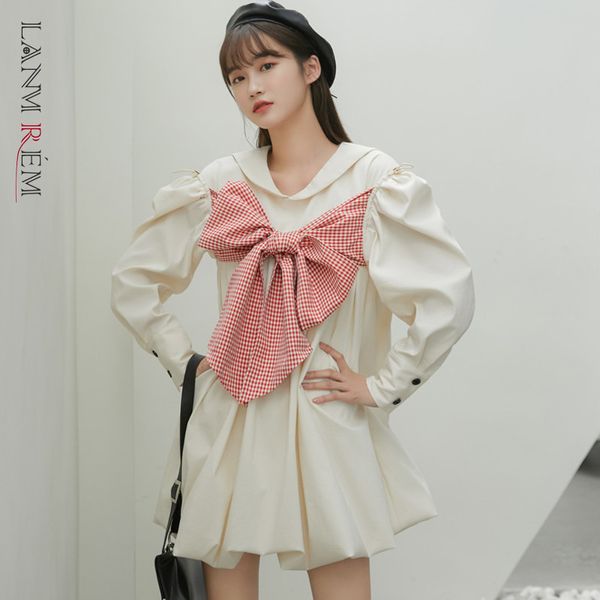 big bow dress for women girls long sleeve short cute dresses female spring summer fashion tide clothes 2a1417 210507, Black;gray
big bow dress for women girls long sleeve short cute dresses female spring summer fashion tide clothes 2a1417 210507, Black;gray