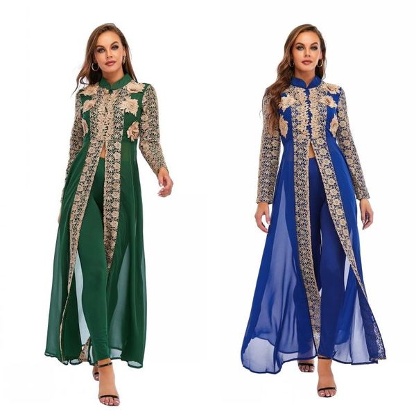 ethnic clothing dashiki chiffon dress lace long sleeve cardigan trousers 2 piece sets african clothes for women outfits party robe abaya gow, Red
ethnic clothing dashiki chiffon dress lace long sleeve cardigan trousers 2 piece sets african clothes for women outfits party robe abaya gow, Red