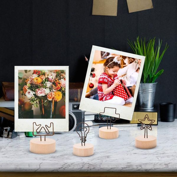 party decoration wooden card holders wire shape table po holder for wedding gatherings office desk memo name pendant
party decoration wooden card holders wire shape table po holder for wedding gatherings office desk memo name pendant
