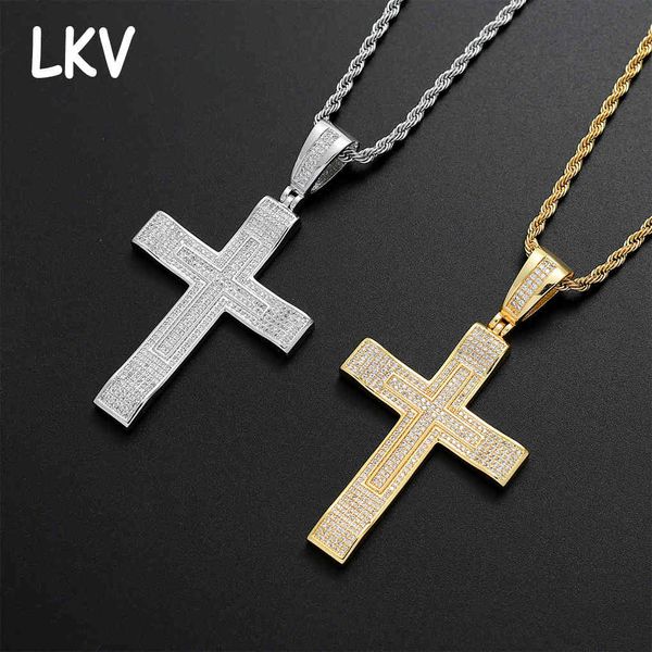 zircon gold religious cross pendant hip hop rap dj singer necklace accessories, Silver
zircon gold religious cross pendant hip hop rap dj singer necklace accessories, Silver