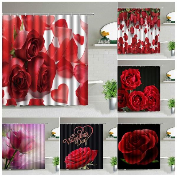 shower curtains flower red rose valentine's day couples flowers bathroom decor waterproof fabric home bathtub hanging curtain
shower curtains flower red rose valentine's day couples flowers bathroom decor waterproof fabric home bathtub hanging curtain