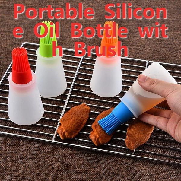tools & accessories silicone bottle with brush grill oil brushes basting cake butter bread pastry baking bbq tool kitchen gadgets
tools & accessories silicone bottle with brush grill oil brushes basting cake butter bread pastry baking bbq tool kitchen gadgets