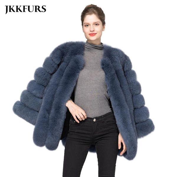 women's fur & faux jkkfurs real natural coat thick fluffy long jacket winter women fashion outerwear s7158c, Black
women's fur & faux jkkfurs real natural coat thick fluffy long jacket winter women fashion outerwear s7158c, Black