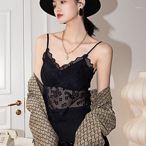 women tank crop seamless underwear female overlapping lace suspender camisole gathered bra bottom vest lady camisoles & tanks, Black;white
women tank crop seamless underwear female overlapping lace suspender camisole gathered bra bottom vest lady camisoles & tanks, Black;white