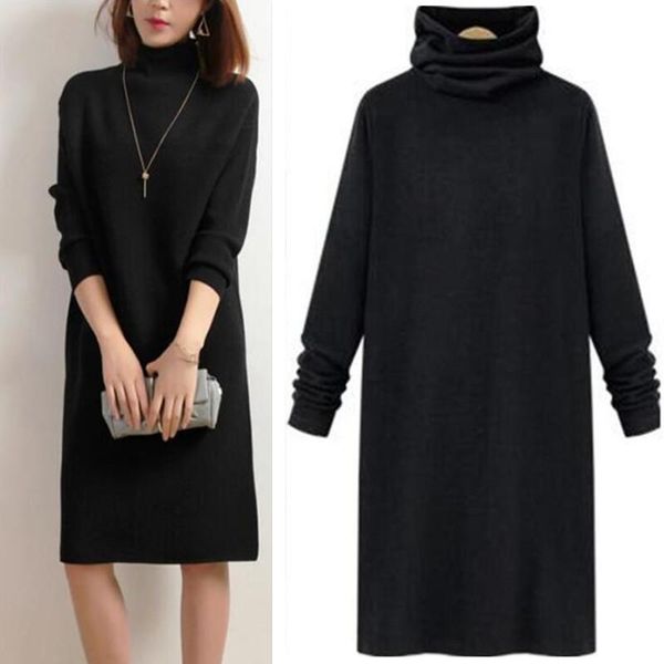 casual dresses 2021 winter women turtleneck dress autumn thinckening warming long sleeve office black gray plus size s- 6xl
casual dresses 2021 winter women turtleneck dress autumn thinckening warming long sleeve office black gray plus size s- 6xl