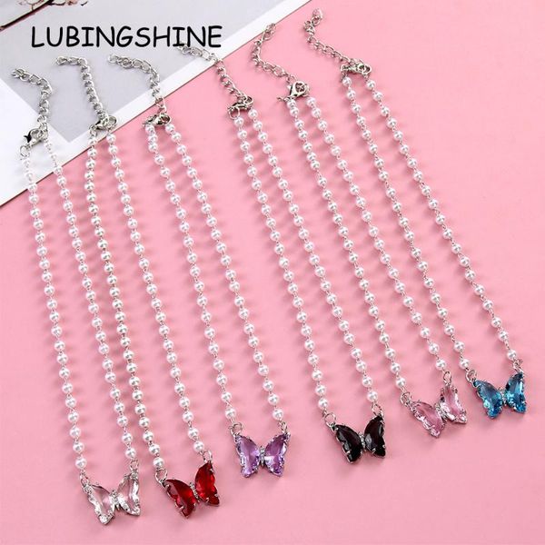 pendant necklaces luxury pearl chain butterfly necklace for women girls crystal zircon collar trendy jewelry gifts, Silver
pendant necklaces luxury pearl chain butterfly necklace for women girls crystal zircon collar trendy jewelry gifts, Silver