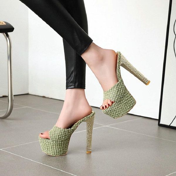 slippers sianie tianie 2021 peep toe women's slides spike high heels platform woman outside yellow mint mules size 48, Black
slippers sianie tianie 2021 peep toe women's slides spike high heels platform woman outside yellow mint mules size 48, Black