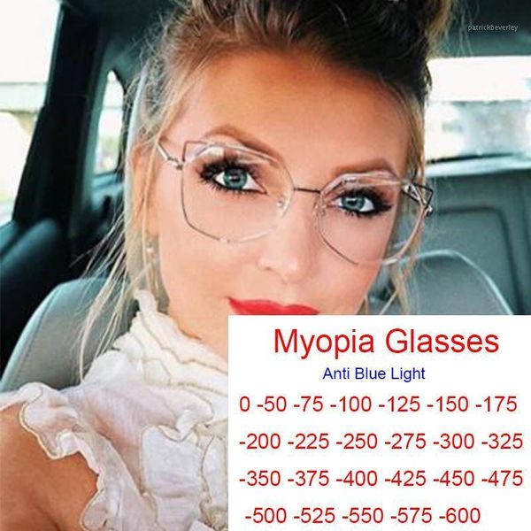 sunglasses transparent cat eye myopia glasses women fashion anti blue light computer eyes blocking prescription for vision minus -5, White;black
sunglasses transparent cat eye myopia glasses women fashion anti blue light computer eyes blocking prescription for vision minus -5, White;black