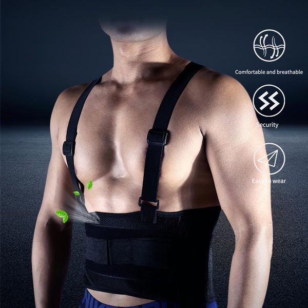 waist support belt elastic protection belt lightweight sports brace with shoulder strap for gym training fitness set, Black;gray
waist support belt elastic protection belt lightweight sports brace with shoulder strap for gym training fitness set, Black;gray