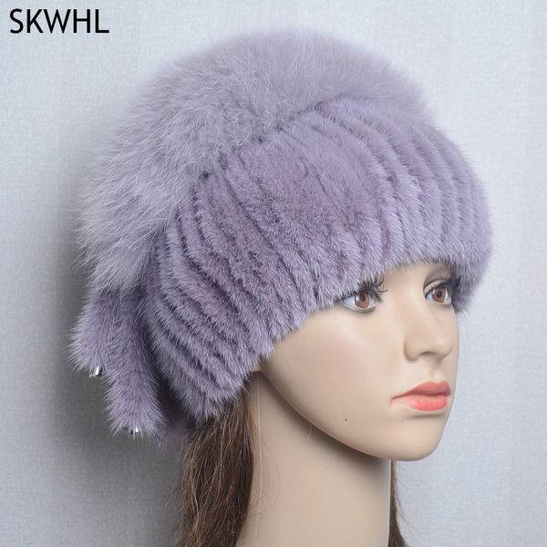 fashion fox fur hats for women real mink cap warm in the winter female beanies handmade knitted hat cap, Silver
fashion fox fur hats for women real mink cap warm in the winter female beanies handmade knitted hat cap, Silver